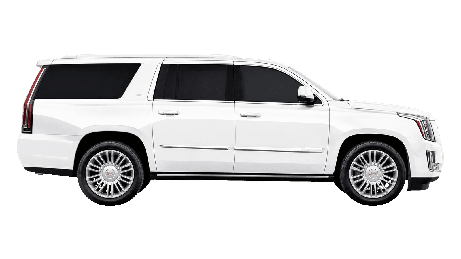 Ilustración de la familia de vehículos Escalade SUV; la configuración real necesita confirmación