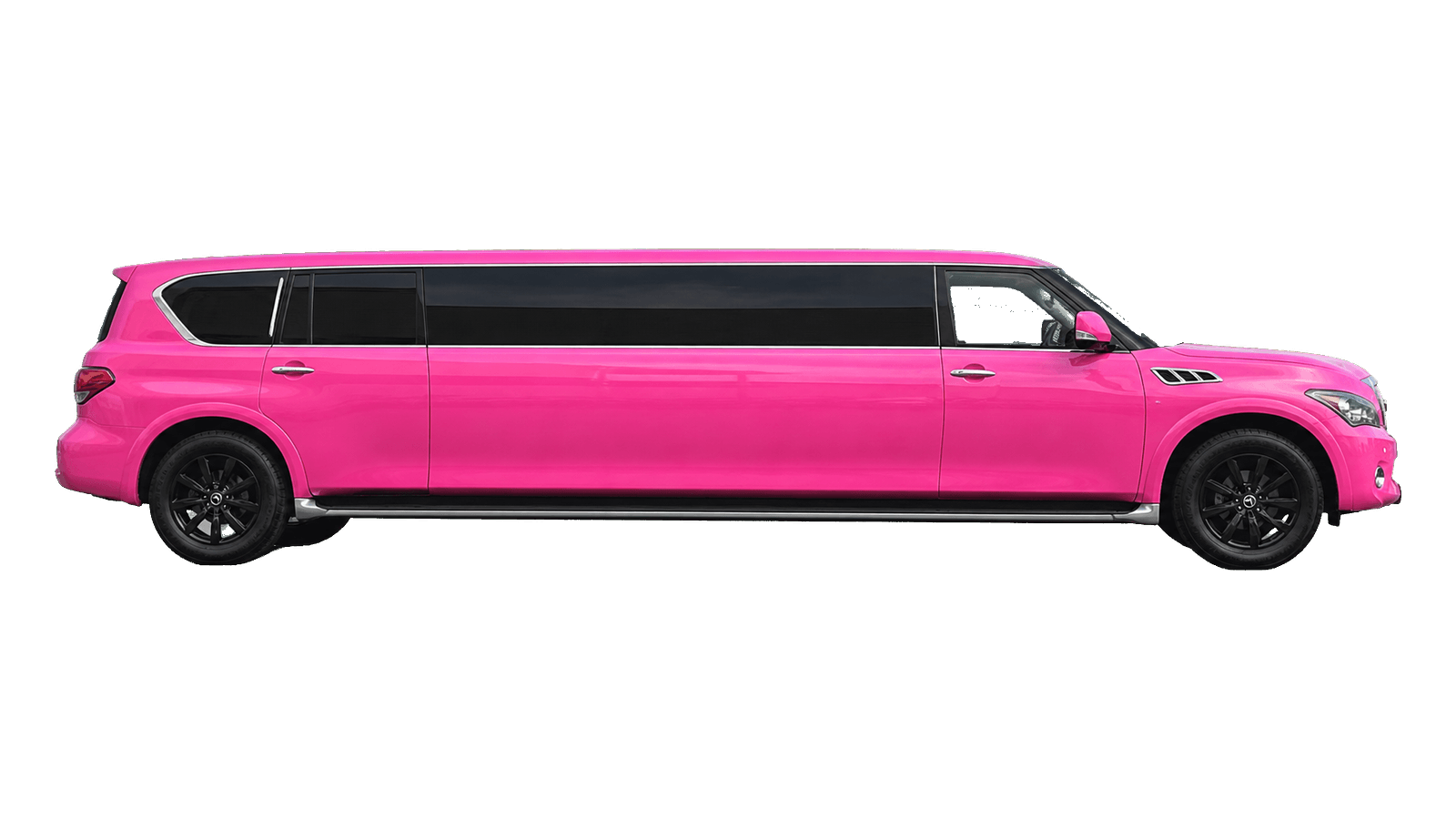 Infiniti QX80 Pink Limousine